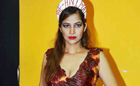 Indian Lady Gaga? Starlet Tanisha Singh wears meat dress